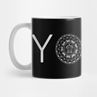 Yoga Turtle Mandala Mug